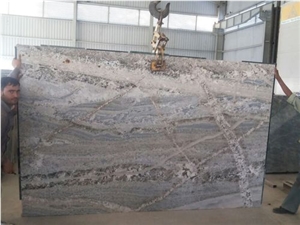 Monte Cristo Granite Slabs, India White Granite