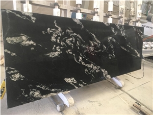 Titanium Black Granite Slabs