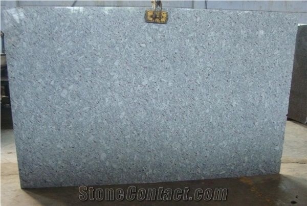 White Pearl Granite, White Galaxy Granite Slabs
