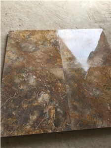 40 X 90 X 2Cm Polished Golden Veins Marble Tile 
