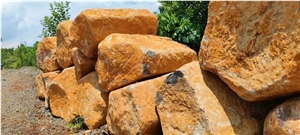 Black Basalt Block Stone In Vietnam