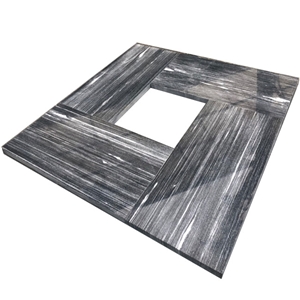 Black Tiger Veins Marble Tile Swimming Pool Marble Tiles