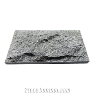 Crystal Black Marble Cladding Panel Mushroom Wall Stone 