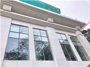 Grade A Crystal Pure White Marble Super White Slab