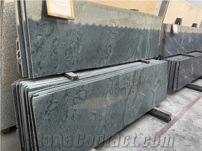 Green Granite Slab And Tile For Floor Wall 