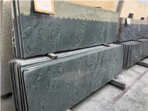 Green Granite Slab And Tile For Floor Wall 