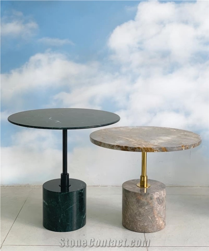 Marble Side Table Table Top Round Table Top