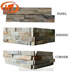 Mushroomed Stone Wall Cladding Wall Stone