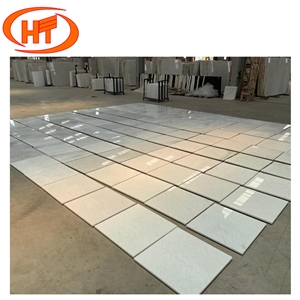 Snow White Marble Stone Tile For Floor
