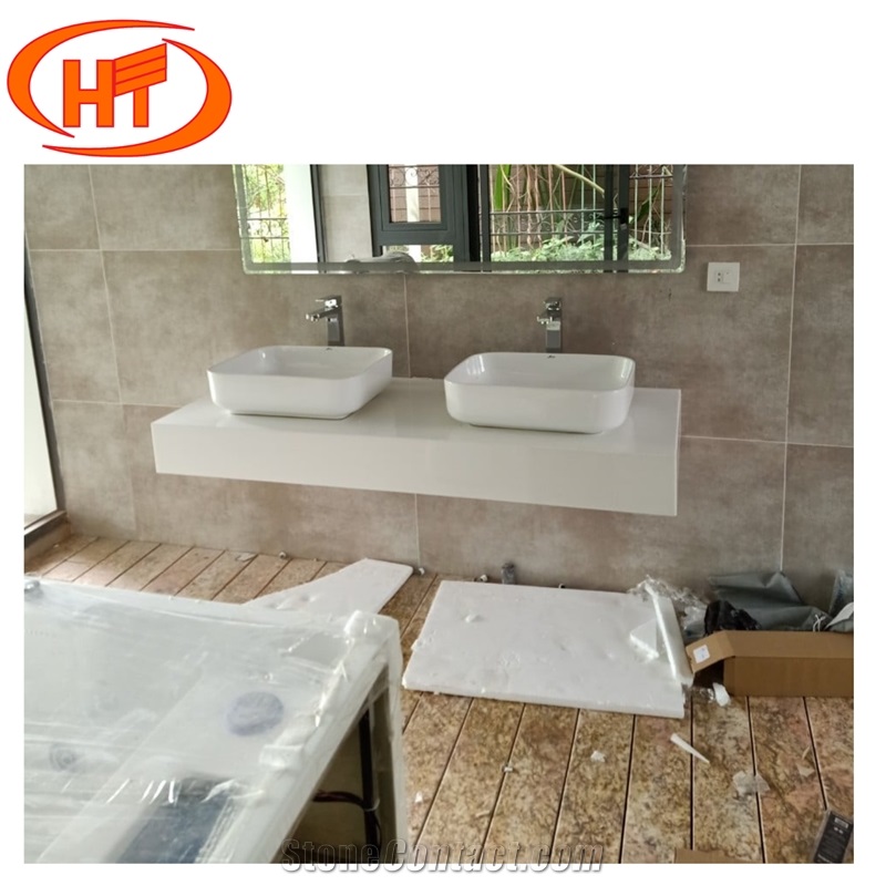 Snow White Marble Stone Tile For Floor
