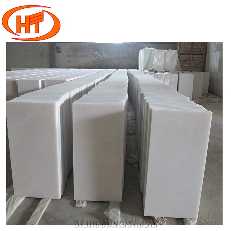 Vietnam White Marble Floor Tile 30 X 60 X 1.5Cm
