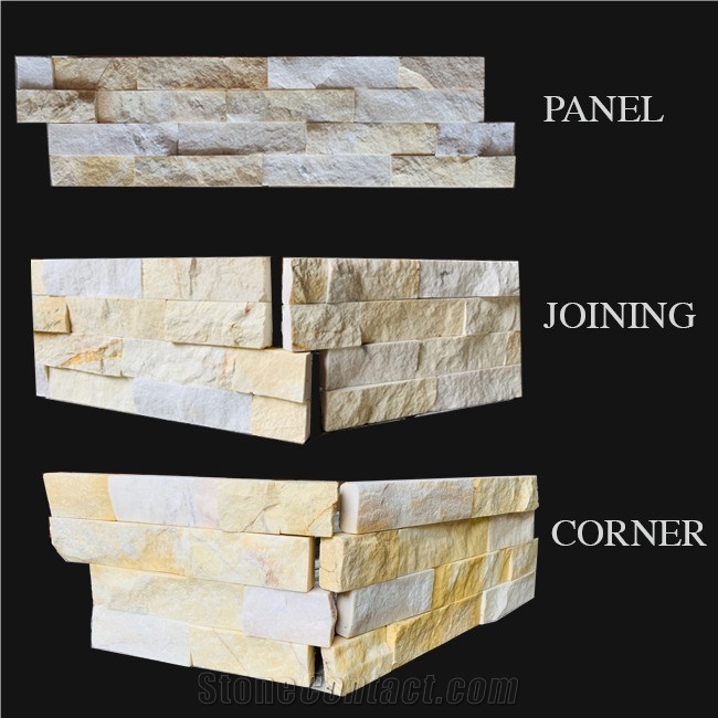 Wall Cladding Panels Split Finishing Wall Stone Cladding