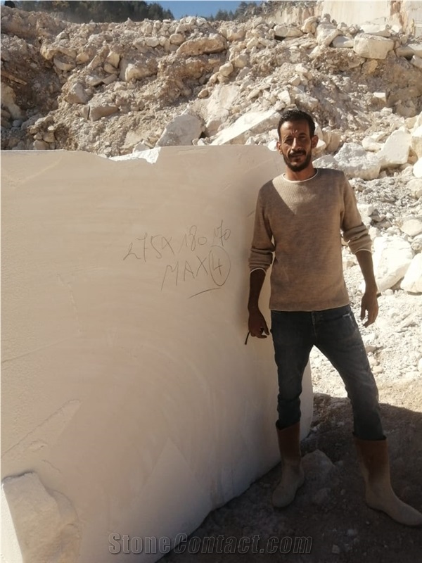 Light Beige Limra Limestone Blocks
