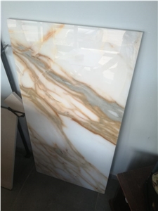 Royal Golden White Marble Blocks