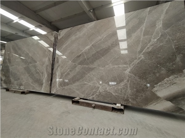  Silver Grey Marble Slabs