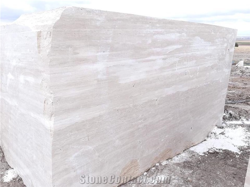 Turkish Light Travertine Blocks
