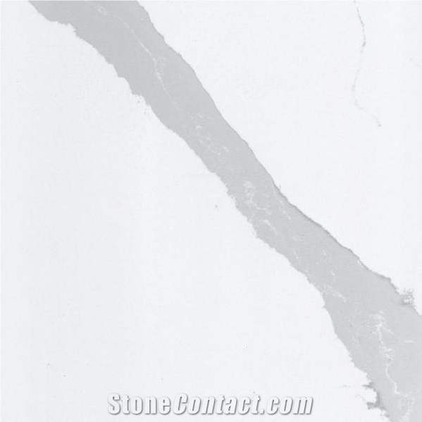 Bianco Calacatta Quartz Slabs For Kitchen