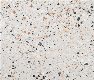 Eccitare Terrazzo Ivory White 10Mm Tiles For Floors Eccitare Terrazzo Ivory White 10Mm Tiles For Floors