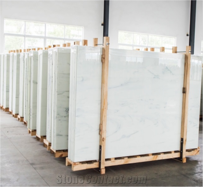 Kartso Nano Glass Cloudy White Artifical Stone