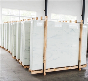 Kartso Nano Glass Cloudy White Artifical Stone