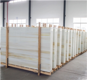 Kartso Nano Glass Yellow Wood Grain Artifical Stone