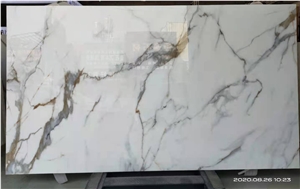 NANO Glass CALACATTA   Slabs For Wall & Floor 1