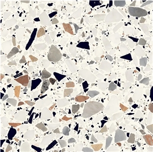 Scilla Terrazzo Green Tiles For Bathrooms & Kitchen Spaces