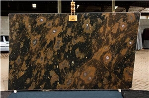 Andromeda Quartzite Tiles & Slabs, Black Polished Quartzite 