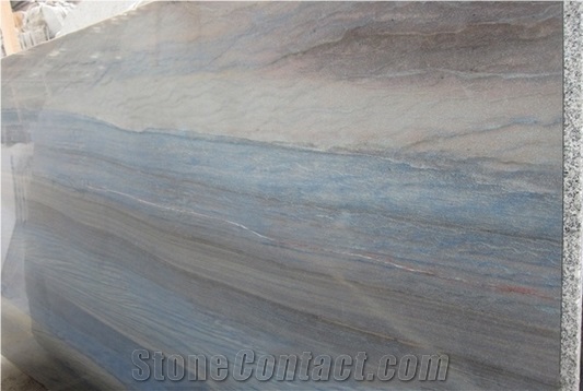 Azul Macaubas Quartzite Slabs Brazil Blue Quartzite Wall
