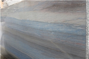 Azul Macaubas Quartzite Slabs Brazil Blue Quartzite Wall