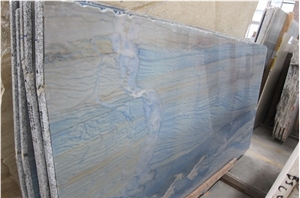 Azul Macaubas Quartzite Slabs Brazil Blue Quartzite Wall
