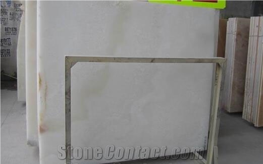 Backlit White Onyx Tiles