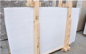 Bianco Dolomiti Marble Slabs, Bianco Dolomite Marble