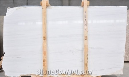 Bianco Dolomiti Marble Slabs, Bianco Dolomite Marble