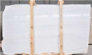 Bianco Dolomiti Marble Slabs, Bianco Dolomite Marble
