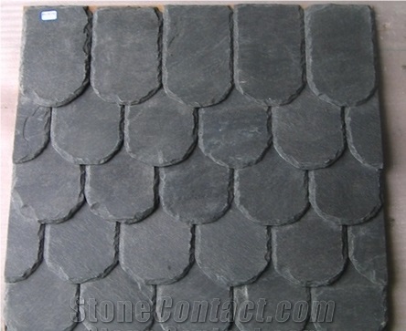 Black Slate Roof Tile