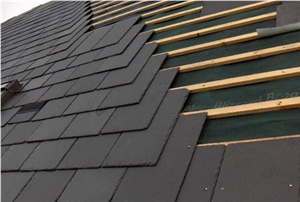 Black Slate Roof Tile