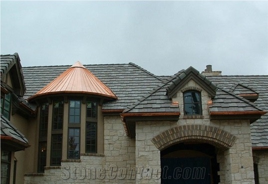 Black Slate Roof Tiles