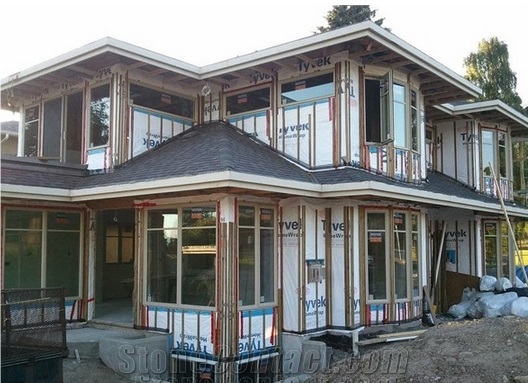 Black Slate Roof Tiles