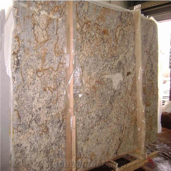 Brazil Typhoon Bordeaux Granite Slabs & Tiles 1026