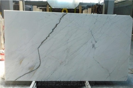 Calacatta Aria Marble, White Marble Turkey Tiles & Slabs B