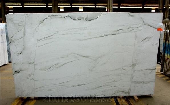 Calacatta Quartzite Tiles & Slabs, White Polished Quartzite 