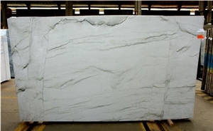 Calacatta Quartzite Tiles & Slabs, White Polished Quartzite 