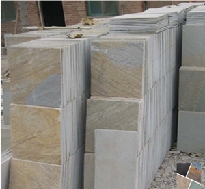 Chinese Multicolor Slate Wall