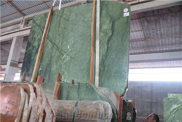 Dandong Green Marblechinese Green Marble Tile & Slab