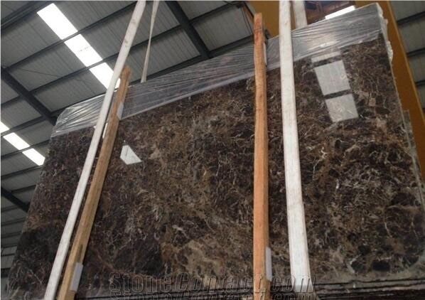 Dark Emperador Marble Chinese Emperador Marble Slab Polished