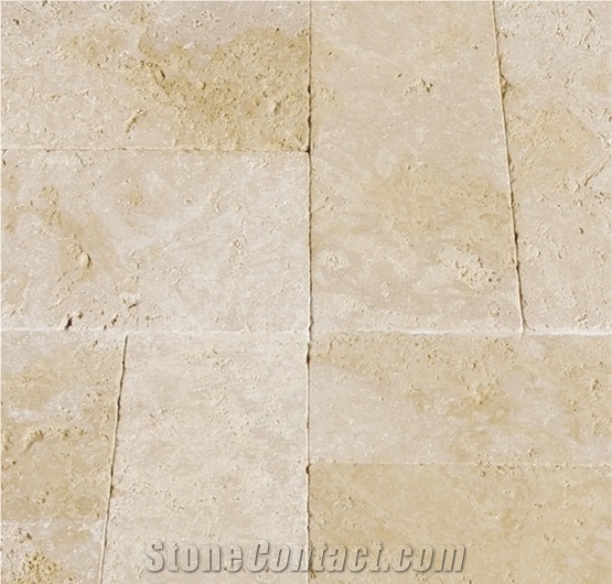 Denizli Travertine Tumbled Pattern