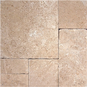Denizli Travertine Tumbled Pattern