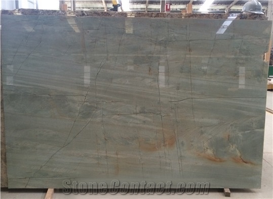 Emerald Green Quartzite Slab