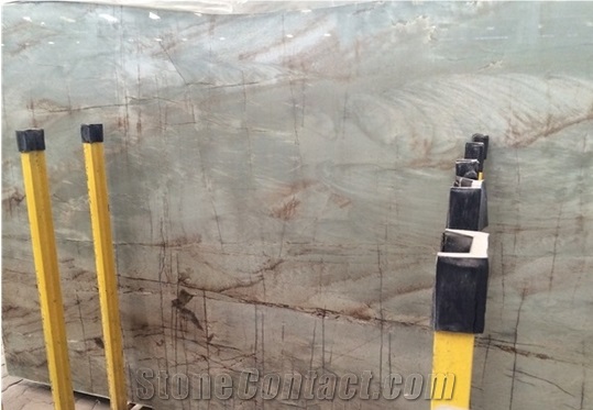 Emerald Green Quartzite Slab